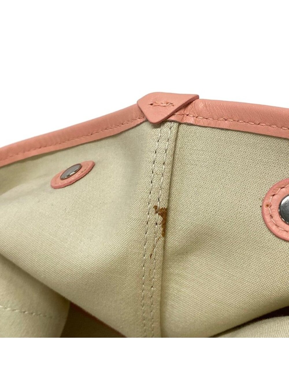 Balenciaga Tote Navy Cabas S Beige Pink Leather - Picture 12 of 13